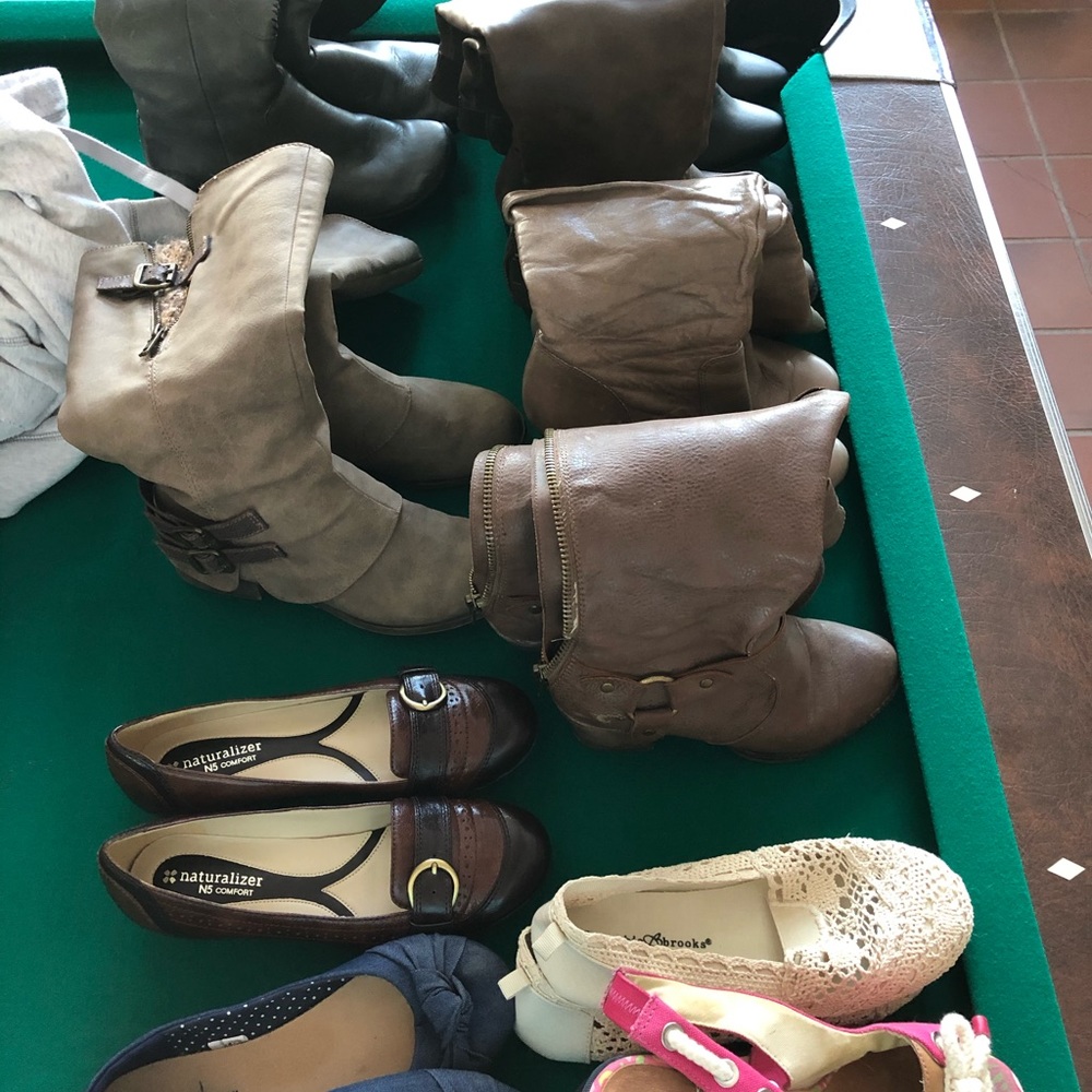 Woman’s shoe lot